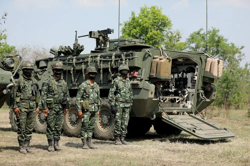 Royal Thai Army Receives More Stryker M1126 Infantry Carrier Vehicle (ICV)