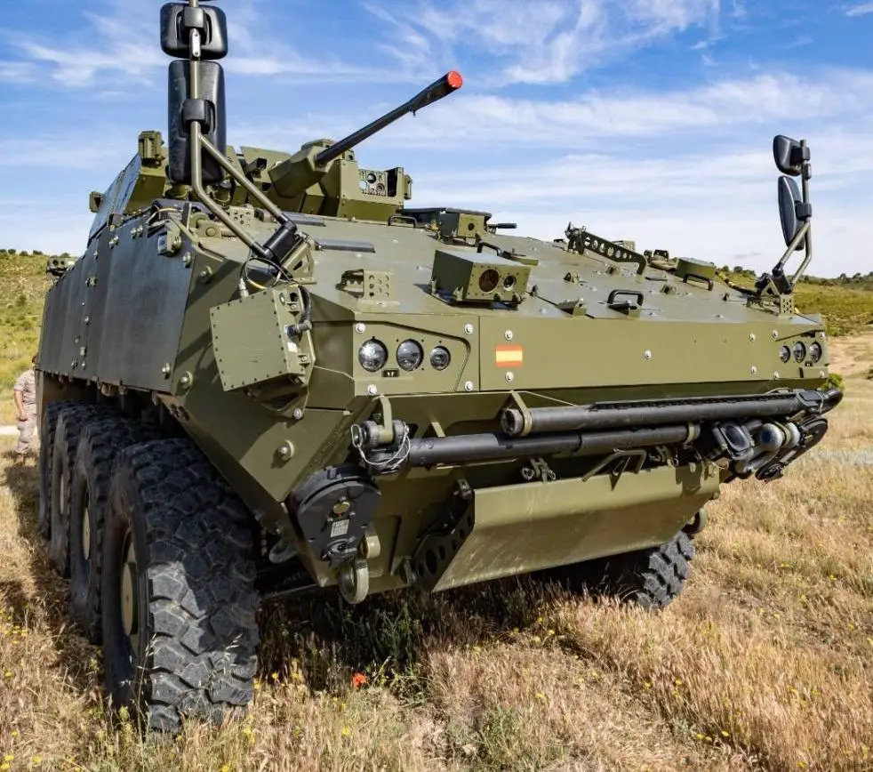 Spain’s First VCR Dragon 8×8 Wheeled Combat Vehicle Program Ready for Trials