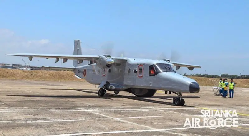 Sri Lanka Air Force Inducts Dornier 228 Maritime Patrol Aircraft 