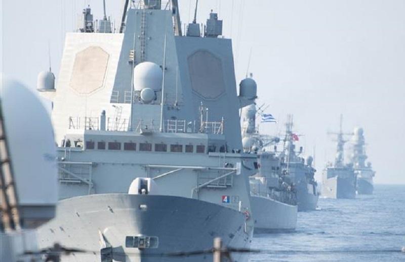Standing NATO Maritime Group (SNMG) 2 Operates in Eastern Mediterranean