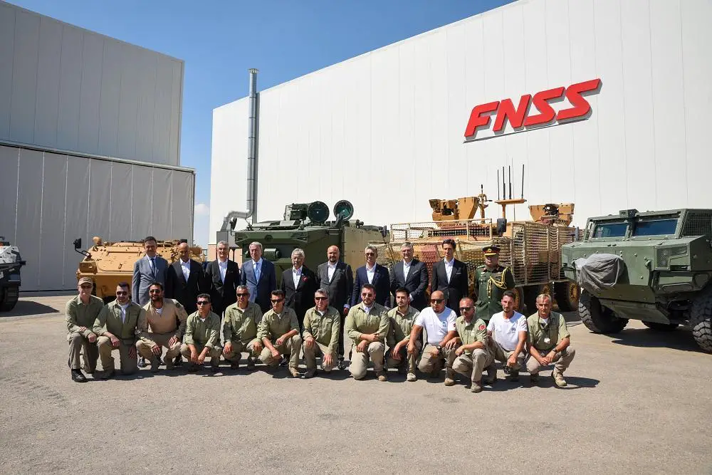 The King of Malaysia Visited FNSS Defence Systems A S in Turkey