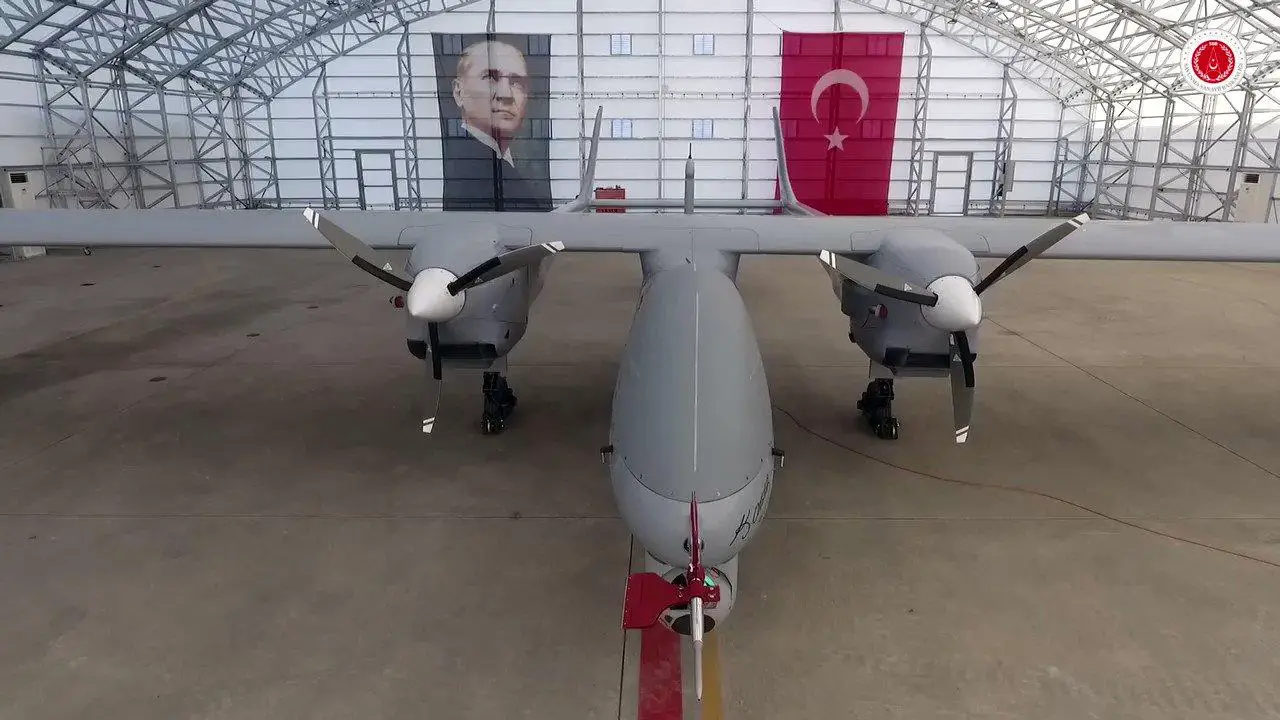 Turkish Navy Acquires 3rd TAI Aksungur Unmanned Combat Aerial Vehicle (UCAV)