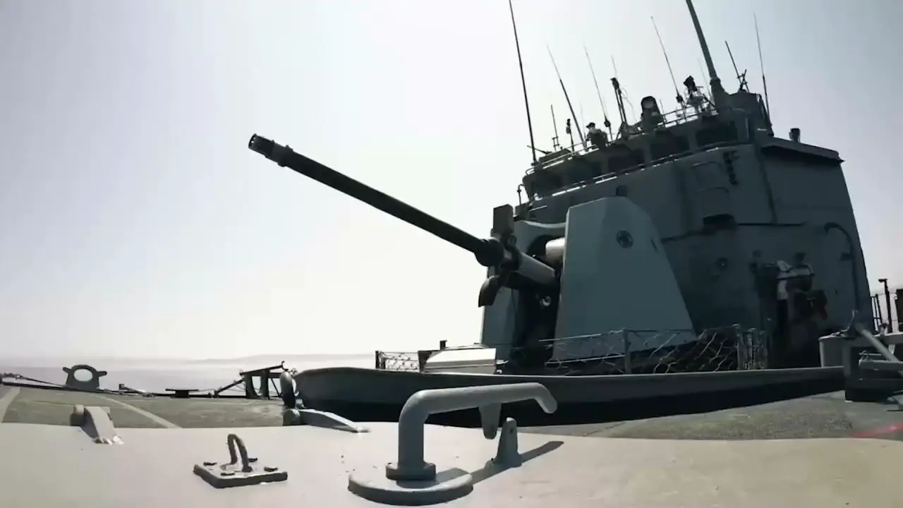 Turkish State-owned Company MKE’s 76mm National Naval Gun Completed Sea Trials