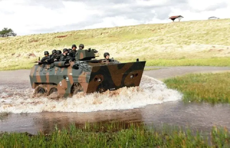  Brazilian Army EE-11 Urutu amphibious armored personnel carrier