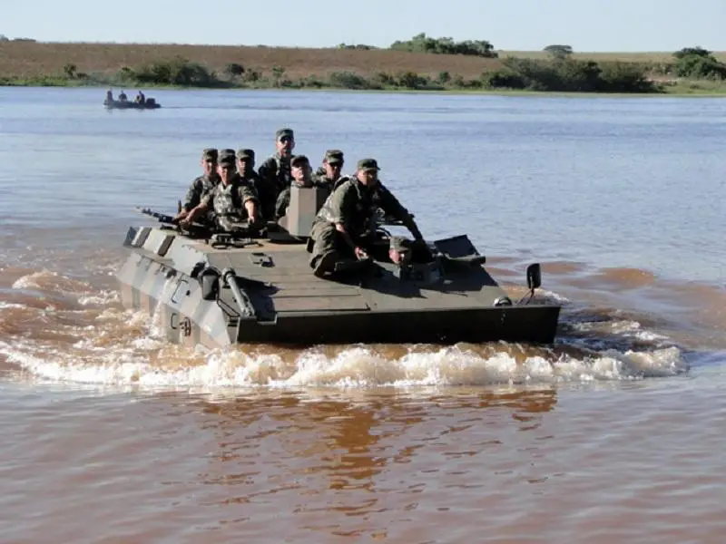 Brazilian Army EE-11 Urutu amphibious armored personnel carrier