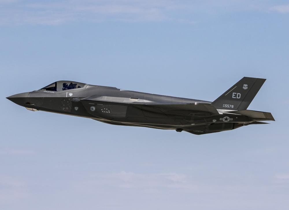 US Air Force 461st Flight Test Squadron Receives Brand New F-35A Fighter Aircraft