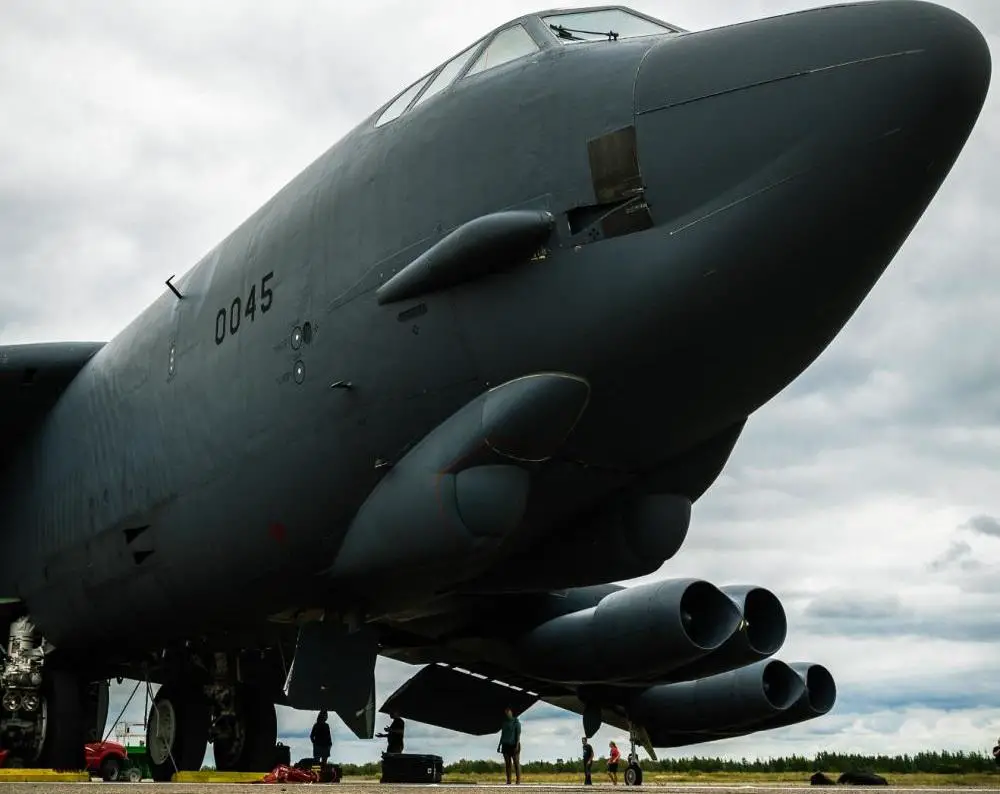 The Loring Air Force Base welcomes homethe B-52 Stratofortress July 11th, 2022, Limestone, Me.