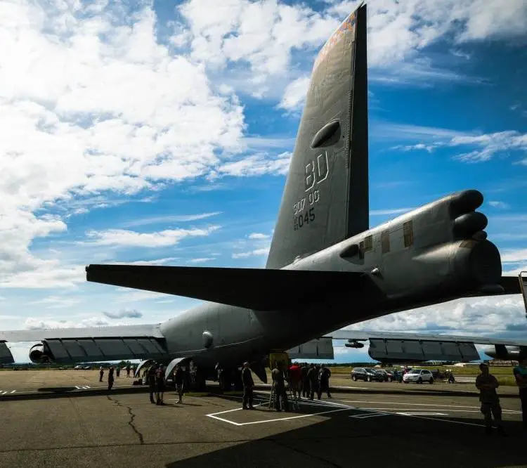 The Loring Air Force Base was one of the largest bases of the U.S. Air Force's Strategic Air Command during its existence and was home to the B-52 Stratofortress. 