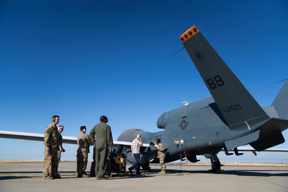 US Air Force Beale AFB says farewell to the RQ-4 Global Hawk Block 30