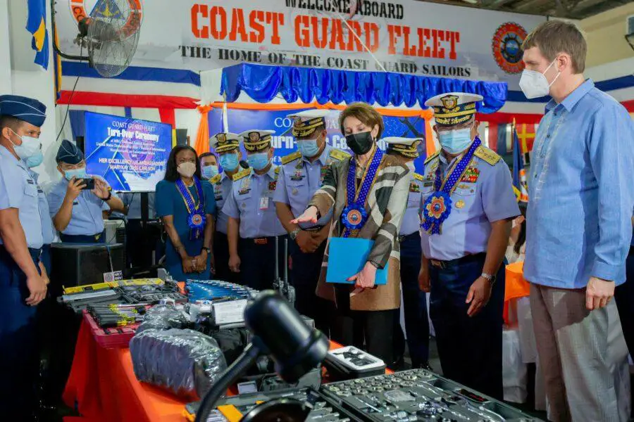 US Government Donates Equipment to Boost Philippine Coast Guard Capabilities