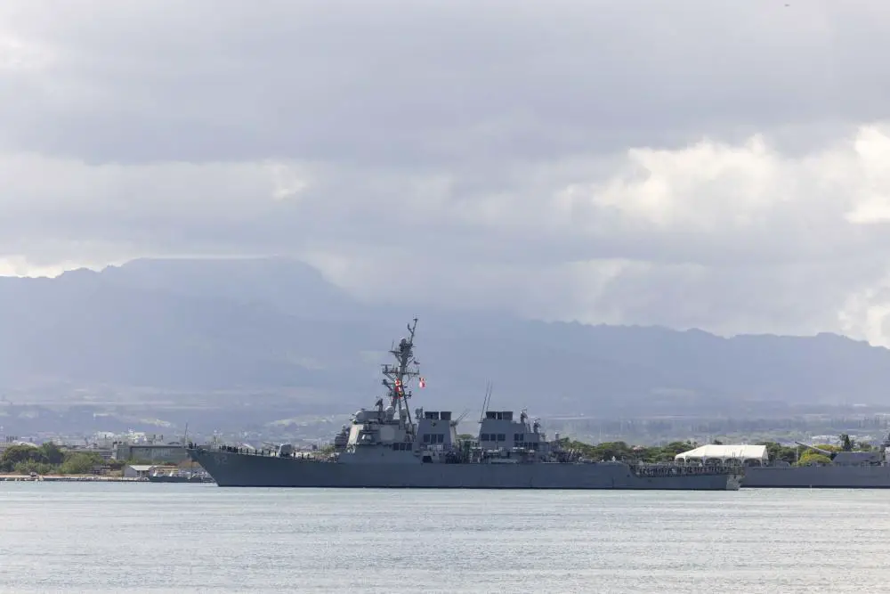  USS Fitzgerald (DDG 62) departs Pearl Harbor to participate in Pacific Dragon 2022.