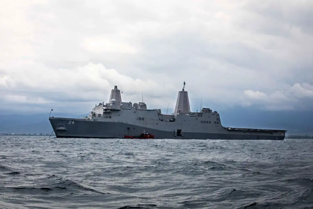 US Navy San Antonio-class USS Arlington (LPD 24) Arrives in Stockholm, Sweden