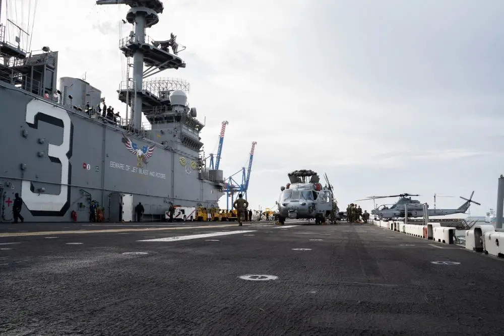 US Navy Wasp-class USS Kearsarge (LHD 3) Arrives in Klaipeda, Lithuania