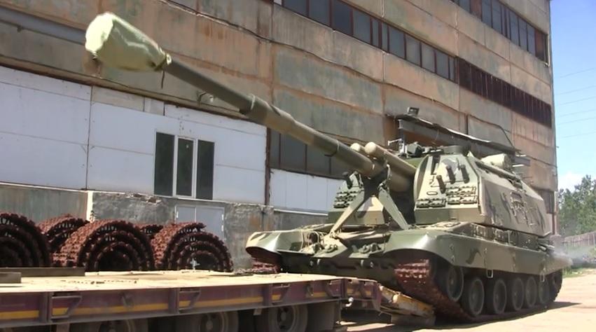 2S19M1 Msta-S Self-propelled Howitzers Delivered to Russian Army