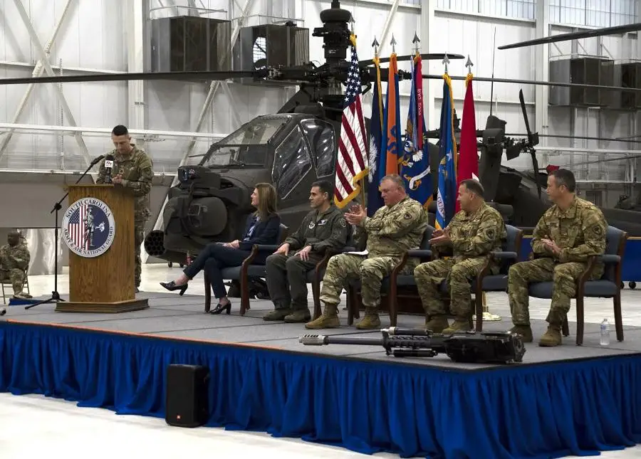 The first Boeing AH-64E Version 6, or v6, Apache helicopters have been delivered to South Carolina National Guard — the first unit of the National Guard to receive the advanced aircraft. The v6 will offer “improved navigation, communication and weapon systems that will afford the aircrews that fly them a tactical and technical advantage on the battlefield for decades to come.