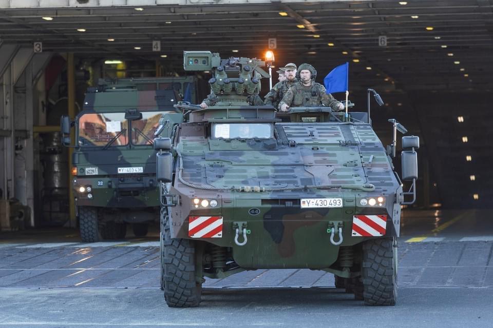 Forward C2 element of 41 Brigade arrived today to Lithuania.