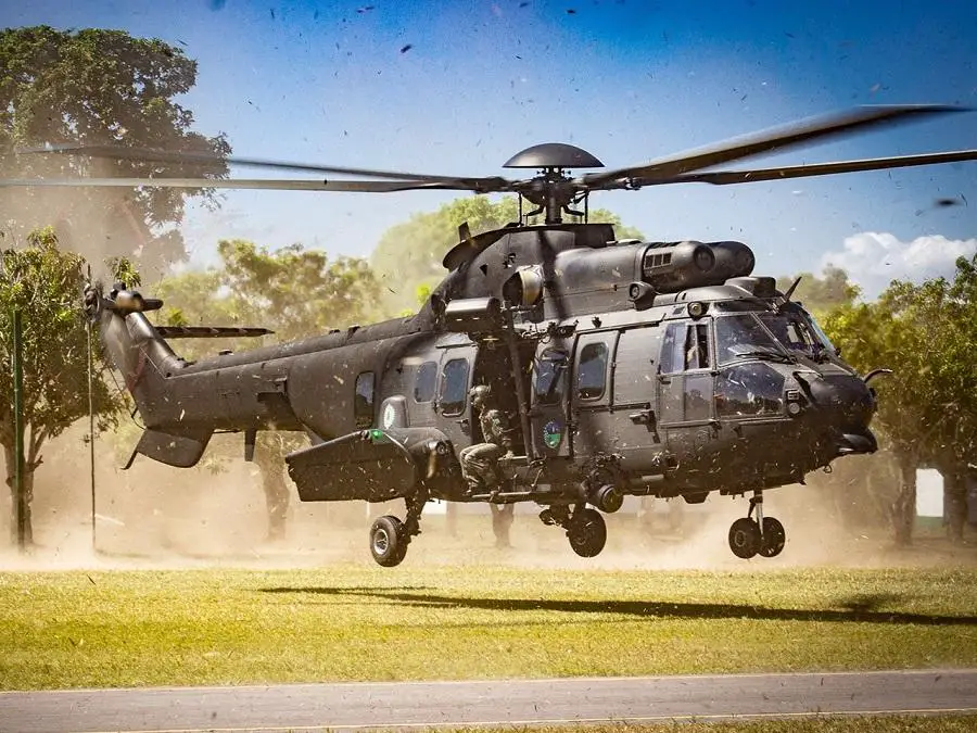 Brazilian Army HM-4 Jaguar long-range tactical transport military helicopter