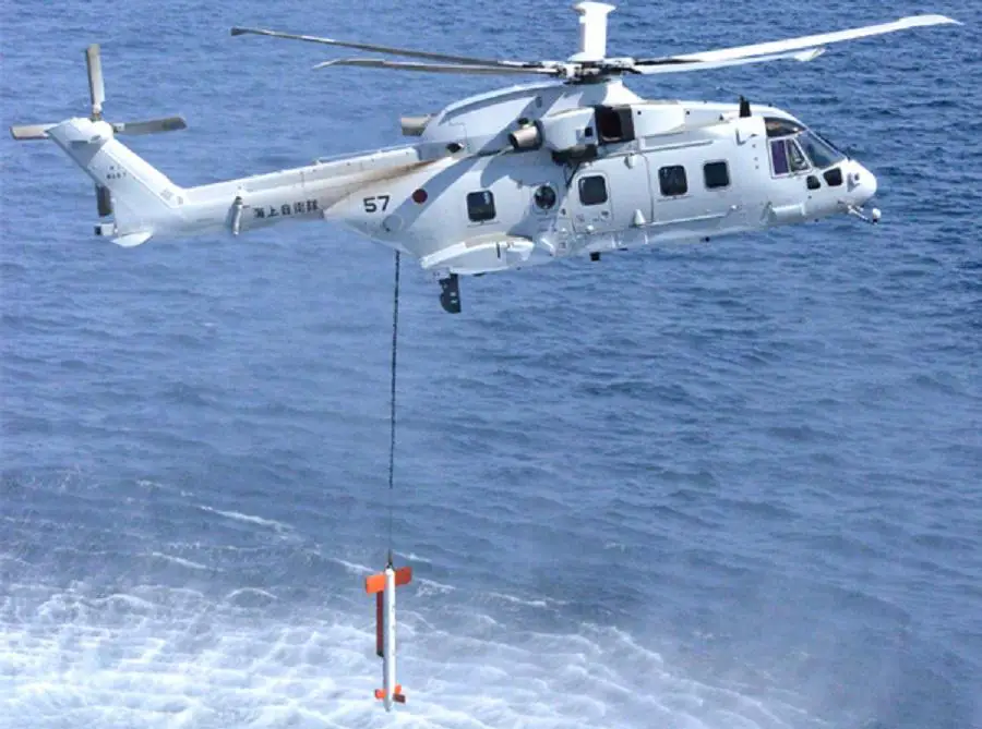 Kawasaki MCH-101 Airborne Mine Countermeasures Helicopter