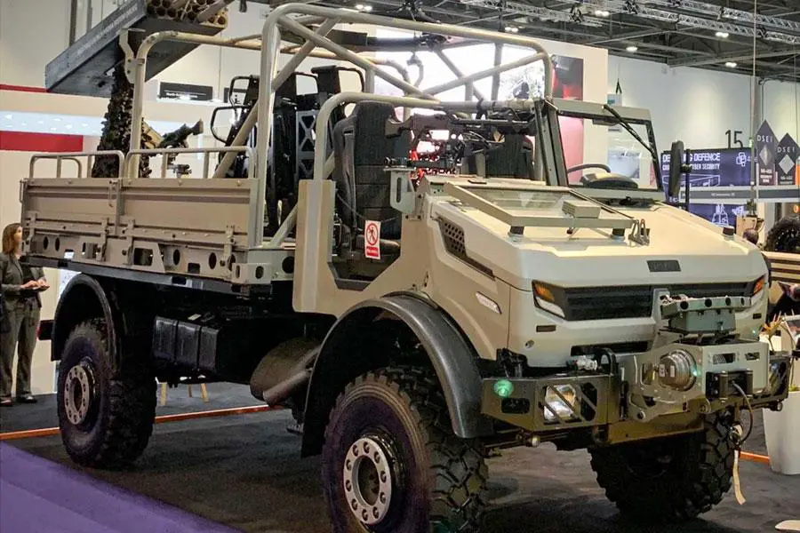 SlingShot will be fitted to the Jankel Light Tactical Transport Vehicle (LTTV).