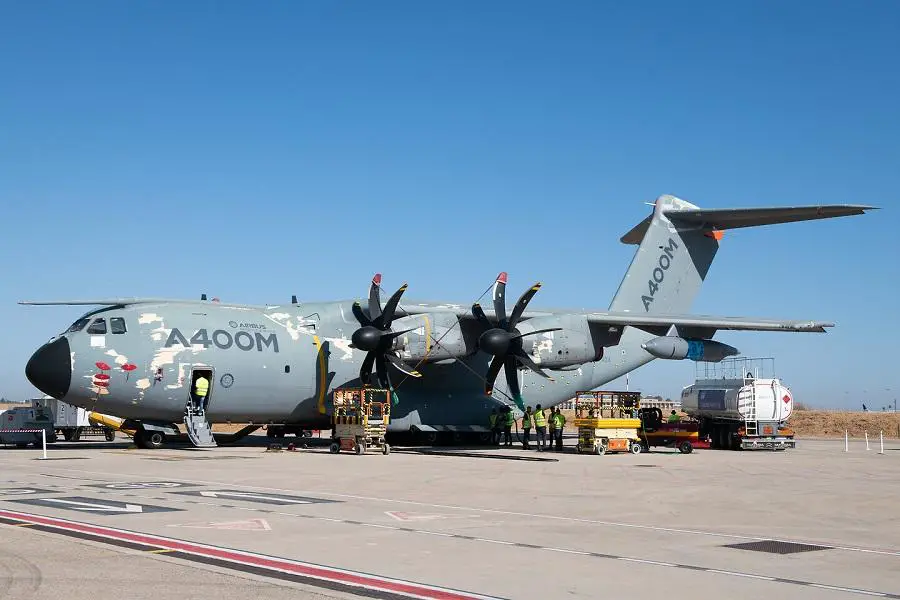 Airbus Begins Test Campaign of A400M Aircraft with Sustainable Aviation Fuel (SAF)