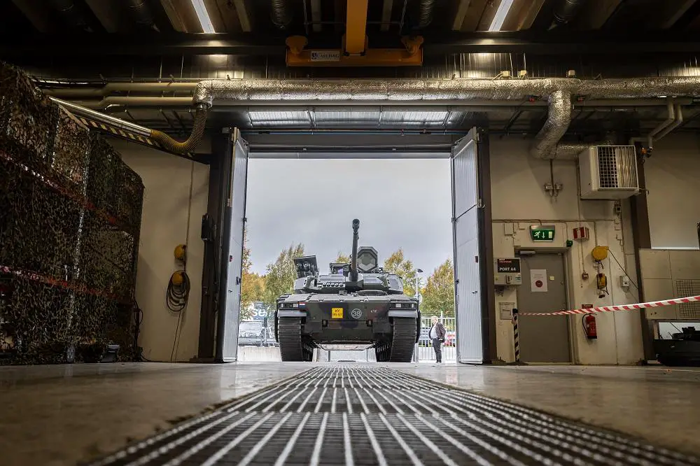 BAE Systems Hägglunds rolls out first modernized CV9035NL MLU Infantry Fighting Vehicle (IFV) of Royal Netherlands Army