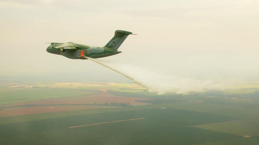 Embraer C-390 Millennium Aerial Firefighting Operation Certification