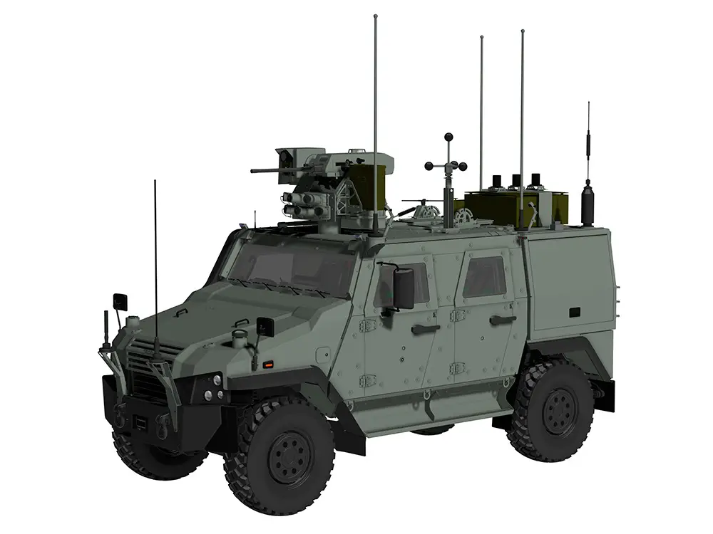 FN Herstal to Equip Luxemburg Army CLRV Vehicles with deFNder Medium Remote Weapon Station
