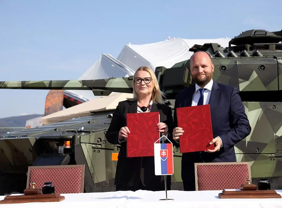 Czech Republic and Slovakia Co-operate on CV90 MkIV Infantry Fighting Vehicle Procurement