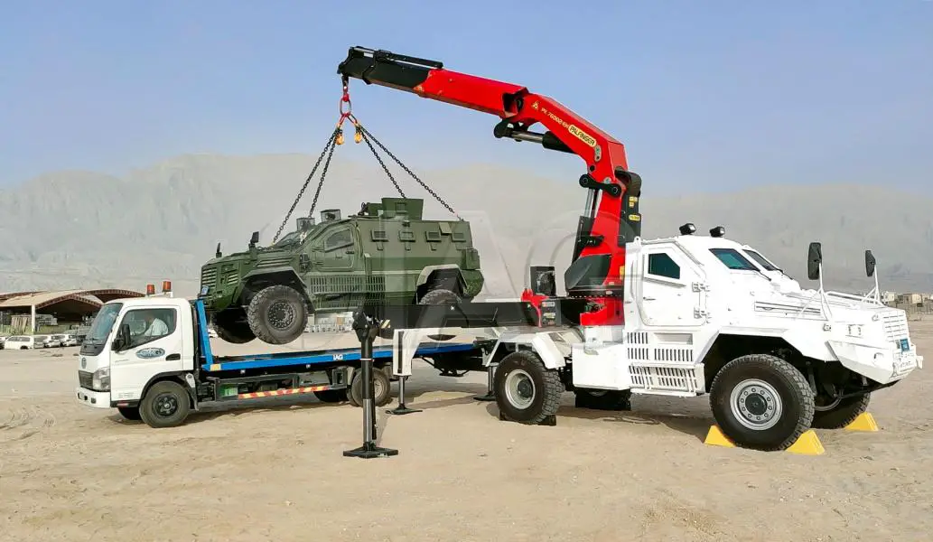 International Armored Group (IAG) Introduces Armored Rescue Crane Vehicle