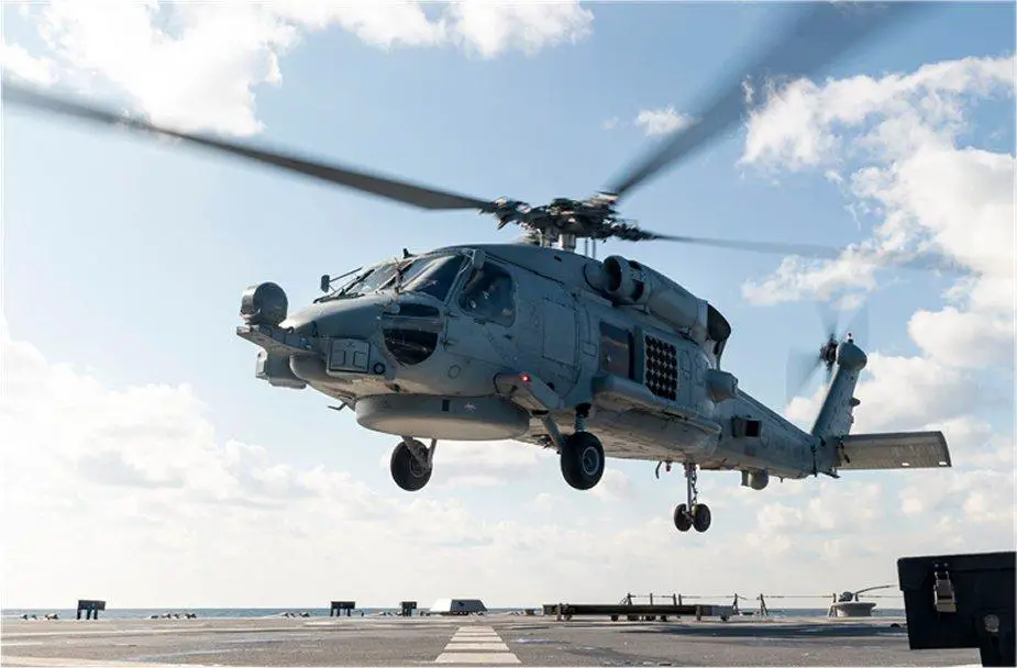 Royal Australian Navy Sikorsky MH-60R Seahawk helicopters