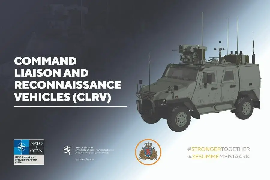 Luxembourg Army to Procure 80 Command Liaison and Reconnaissance Vehicles with NSPA Support