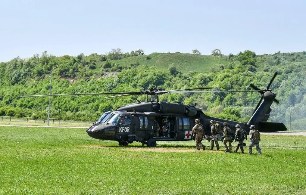 NATO's Kosovo Force Concludes Exercise Golden Sabre 2022 in Camp Novo Selo
