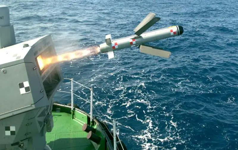 Rafael Naval SPIKE NLOS Long-Range Guided Missile