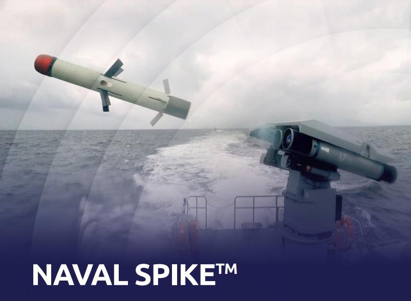 Rafael Advanced Defense Systems Adapts Its SPIKE Precision Missile for Naval Warfare
