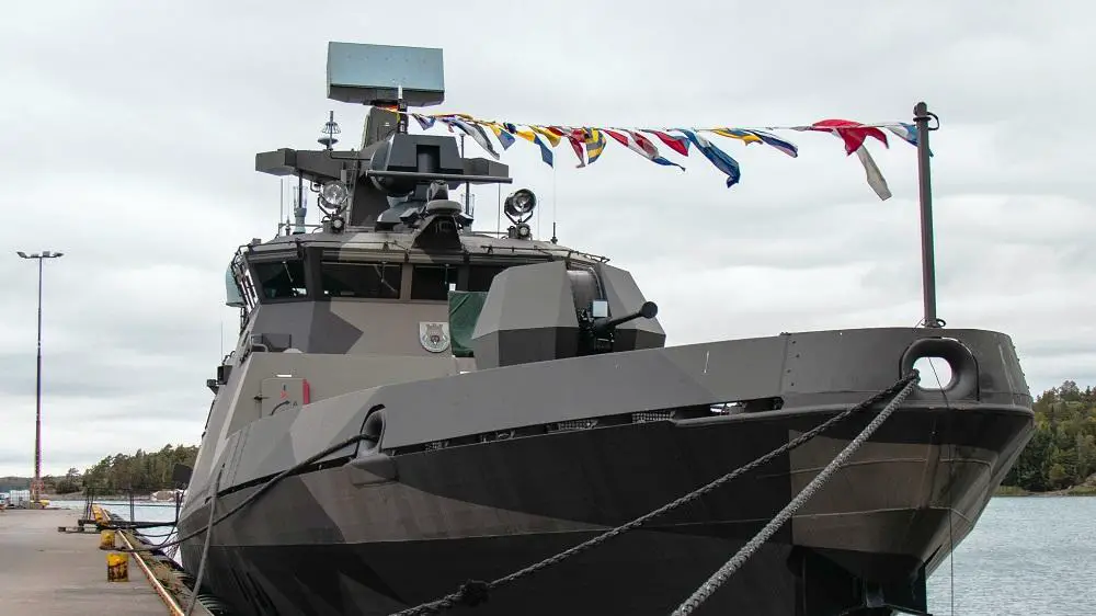 Patria Delivered Last Modernized Hamina-Class Missile Boat to Finnish Navy