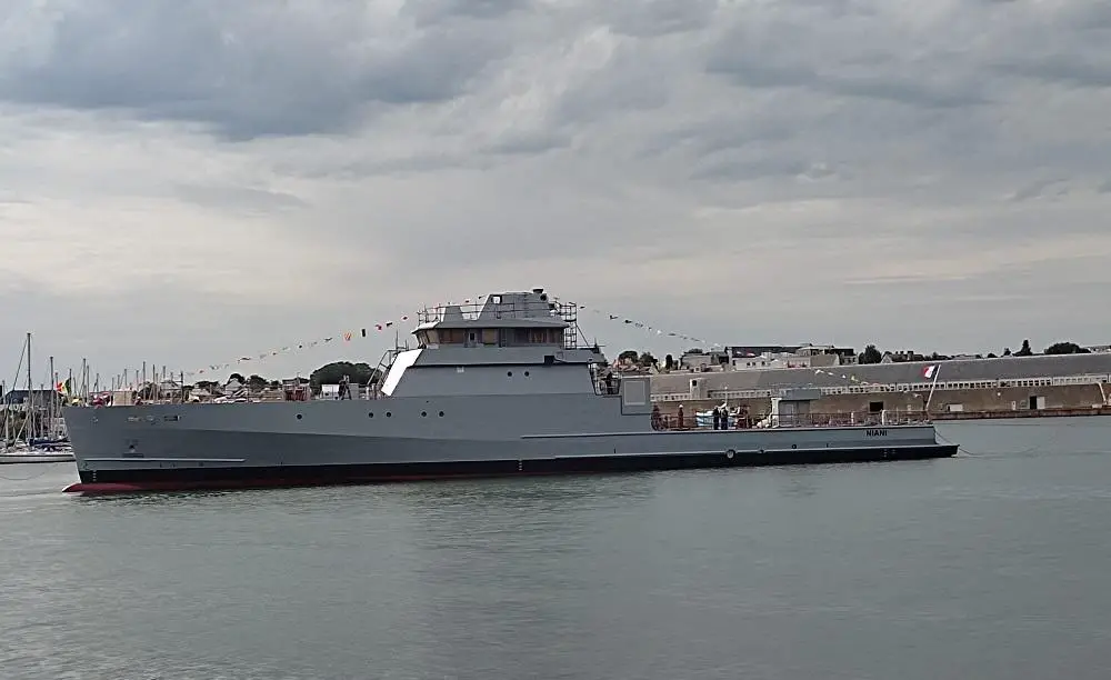 Piriou Shipyard Launches Second Offshore Patrol Vessel Ordered by Senegalese Navy