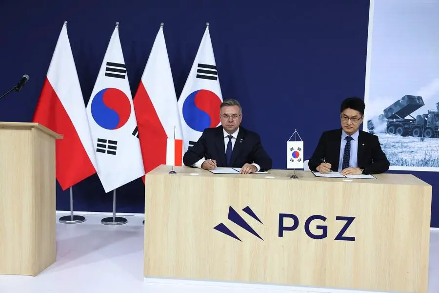 Polish Defense Company PGZ and Hanwha Defense Sign Memorandum of Understanding