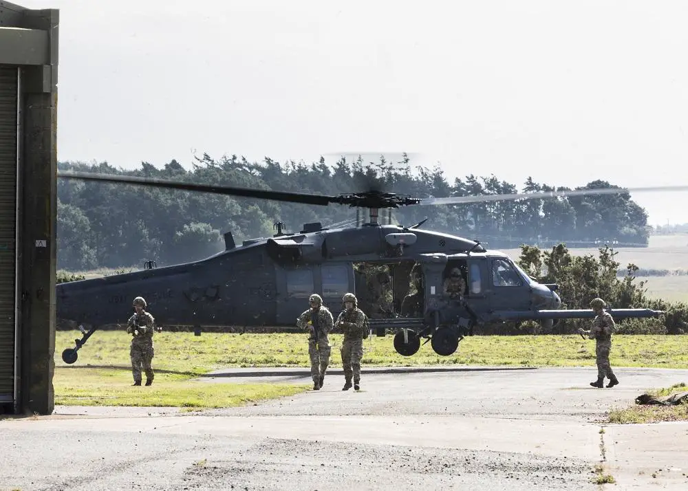 34 Squadron who are based at RAF Leeming, flew in a 92 Squadron Chinook which is based at RAF Odiham and took part in Exercise COBRA WARRIOR.