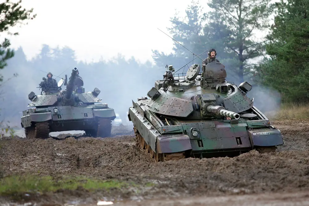 Slovenian Ground Force M-55S Main Battle Tanks