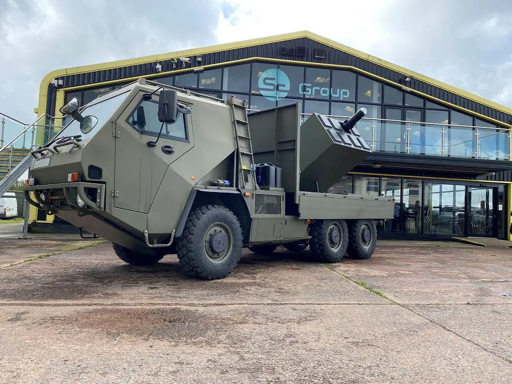 MBDA and Supacat Show Concept Demonstrator of New Brimstone High Mobility Transport