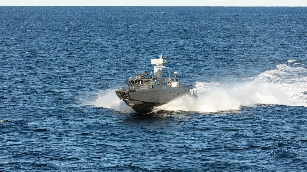 Swedish Navy Tests Saab Enforcer III Unmanned Sea Vessel (USV) During Exercise