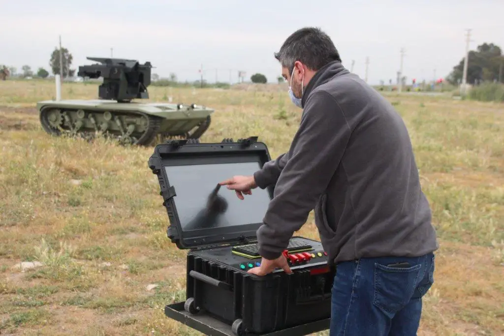 UKAP Remote Controlled Weapon Platform with Tracking System