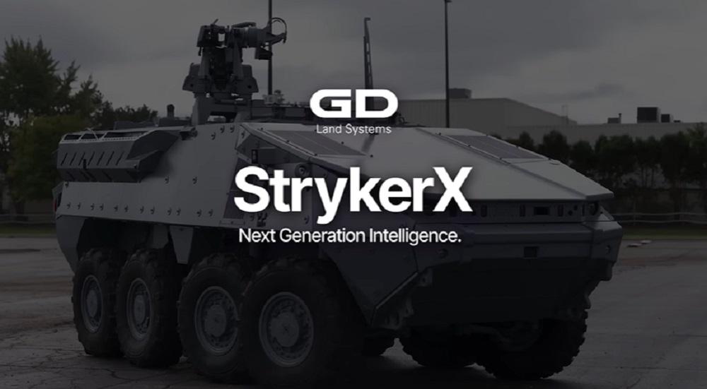 General Dynamics Land Systems Unveils Hybrid Electric StrykerX Technology Demonstrator