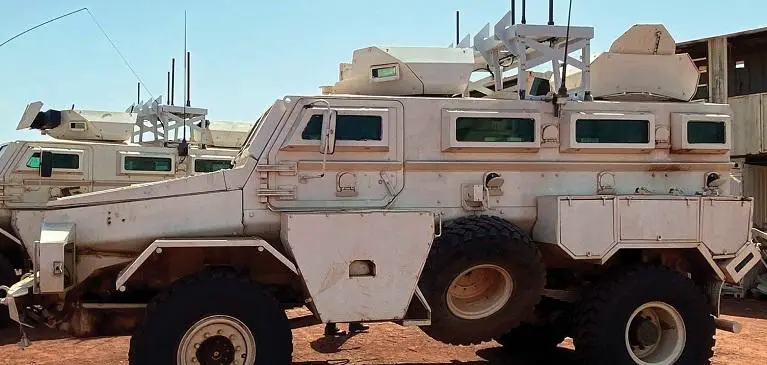 Allen-Vanguard Fit Electronic Countermeasure (ECM) Equipment to Peacekeeping Vehicles