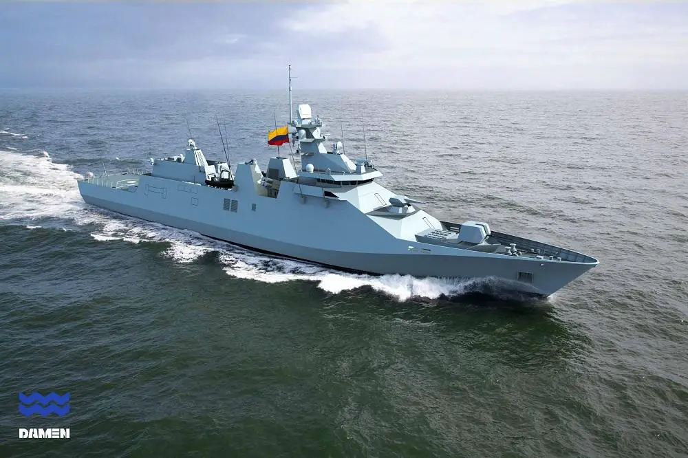 COTECMAR and Damen Inks Deal for Colombia’s New SIGMA 10514 Frigate