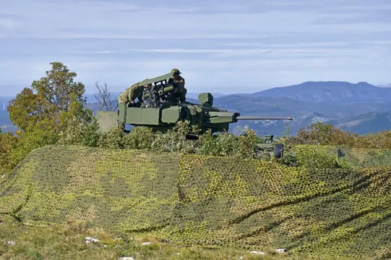 Croatian Army’s Patria CRO 30L