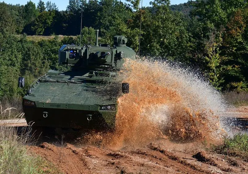 Croatian Army’s BOV Patria CRO 30L with UT30 MK2 and Spike-LR missiles.