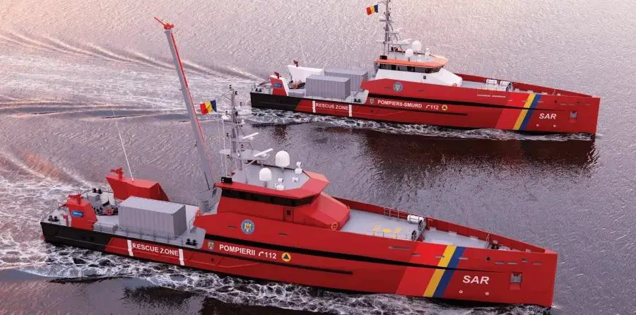 Damen to Build Two Damen Stan Patrol 5009 Emergency Response Vessels for Romania