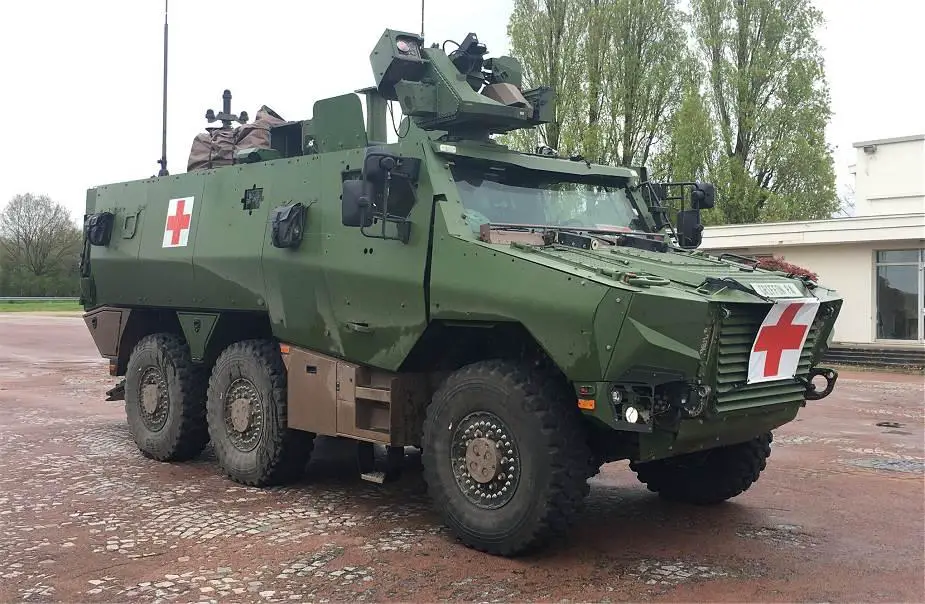 French Directorate General of Armaments Qualifies Griffon SAN Ambulance Version