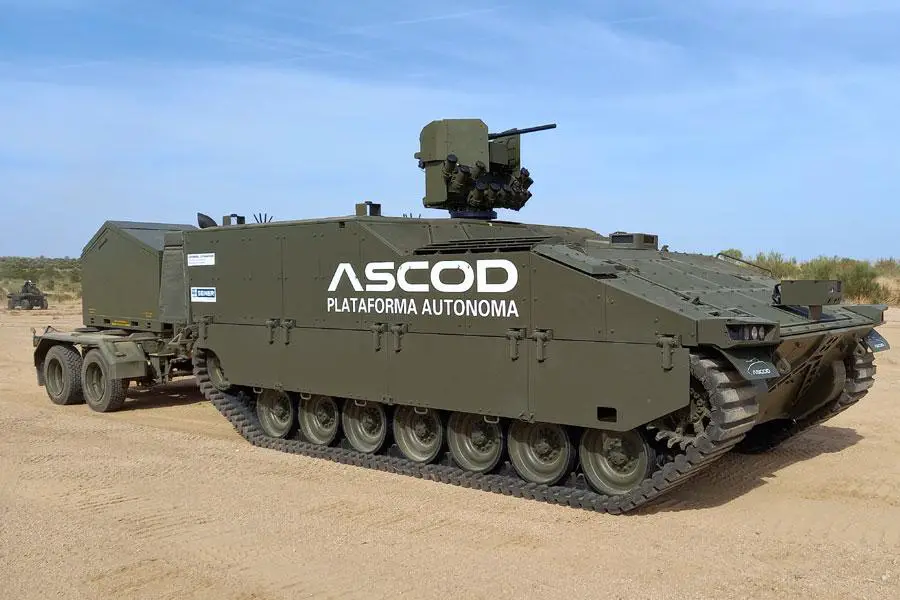 GDELS SBS and SENER Aeroespacial Demonstrate ASCOD Autonomous Platform at Army 2E+I Forum.